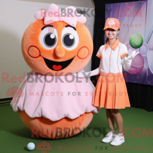 Peach Golf Ball...