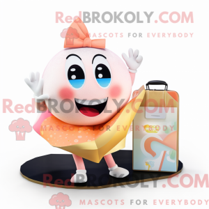 Peach Ray maskot kostume...