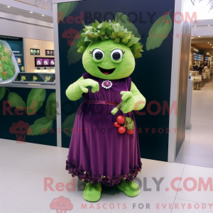 Olive Raspberry mascot...