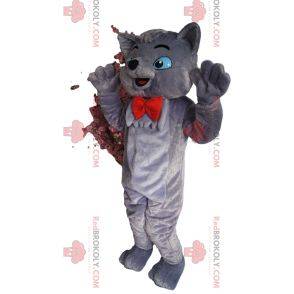 Mascot of Berlioz, the famous gray cat of the Aristocats