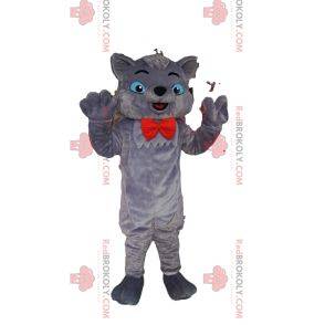 Mascot of Berlioz, the famous gray cat of the Aristocats