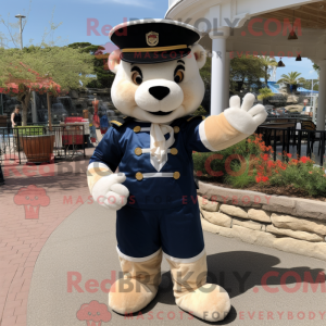 Navy Champagne maskot...