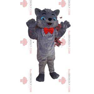 Mascot of Berlioz, the famous gray cat of the Aristocats