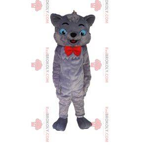 Mascot of Berlioz, the famous gray cat of the Aristocats