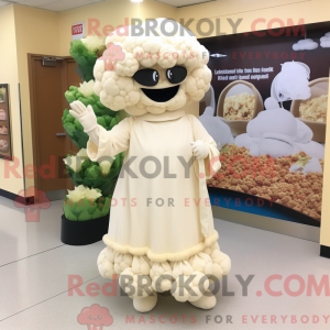 Cream Cauliflower mascot...