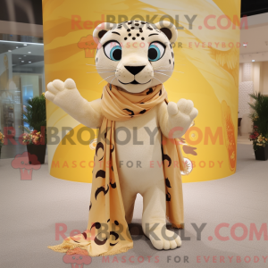 Costume mascotte de guépard...
