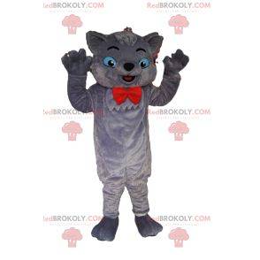 Mascot of Berlioz, the famous gray cat of the Aristocats