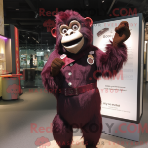 Maroon chimpansee...