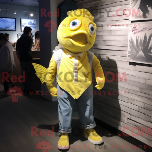 Disfraz de mascota de Fish...