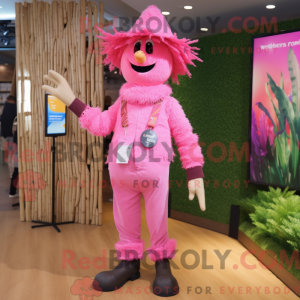 Postava maskota Pink...