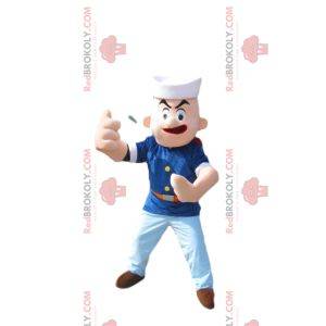 Popeye maskot. Popeye kostume