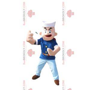 Popeye maskot. Popeye-kostym