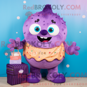 Lilla Cupcake maskot...