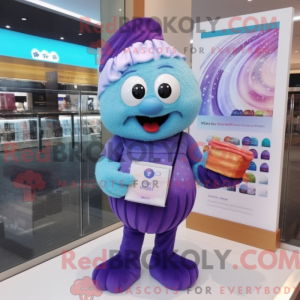 Lilla Cupcake maskot...
