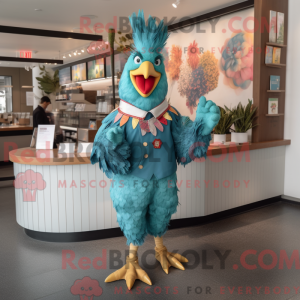 Costume mascotte de coq...