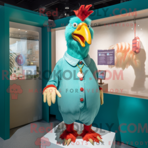 Personaggio mascotte gallo...