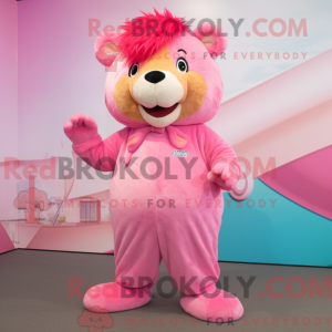 Disfraz de mascota de Pink...