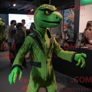 Grønn Deinonychus máscara...