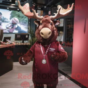 Personaggio mascotte Maroon...