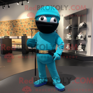 Costume mascotte de Ninja...