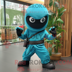 Costume mascotte de Ninja...