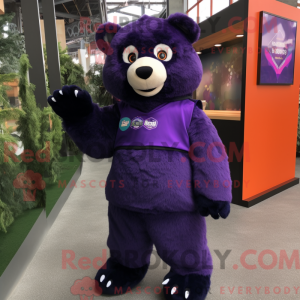 Purple Spectacled Bear...