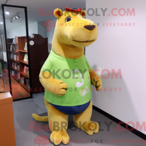 Lime Green Capibara...