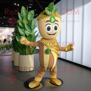 Gold Beanstalk maskot...