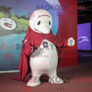 Maroon Beluga Whale...