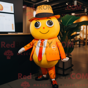 Personaggio mascotte Orange...