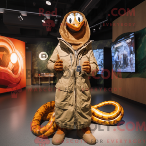 Costume mascotte de serpent...
