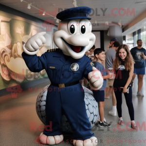 Navy Anaconda maskot...