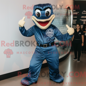 Navy Anaconda maskot...
