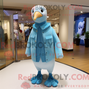 Disfraz de mascota Sky Blue...