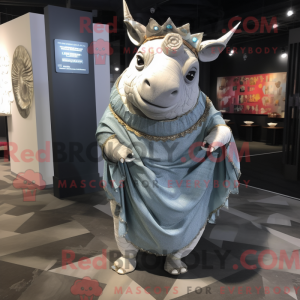 Uma figura de máscara de...