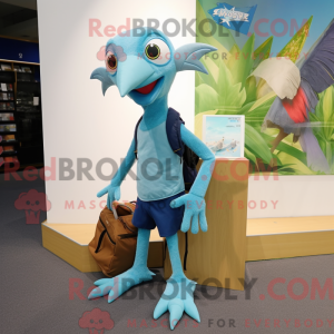 Disfraz de mascota Cyan...