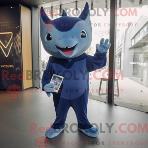 Navy Stingray maskot...