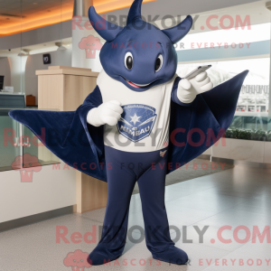 Navy Stingray maskot...