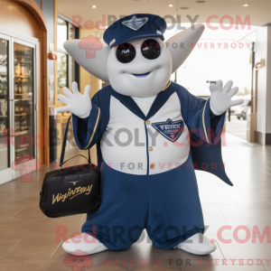 Navy Stingray maskot...