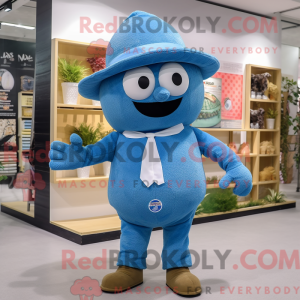 Blue Pepper maskot kostyme...
