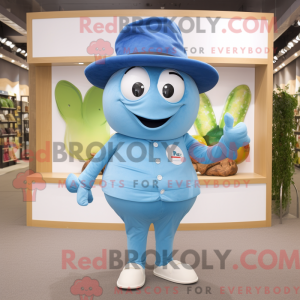 Blue Pepper maskot kostyme...