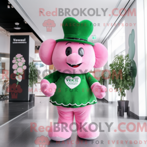 Pink Four Leaf Clover...