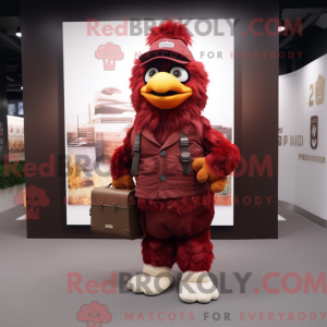 Disfraz de mascota Maroon...