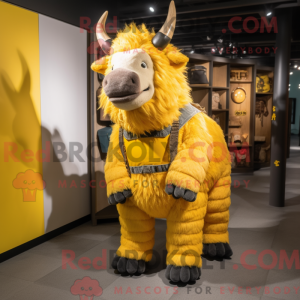 Yellow Woolly Rhinoceros...
