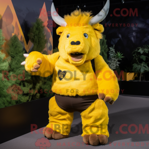 Mascotte de rhinocéros...