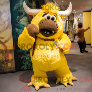 Yellow Woolly Rhinoceros...