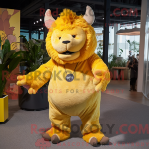 Yellow Woolly Rhinoceros...