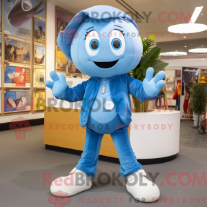 Disfraz de mascota Sky Blue...