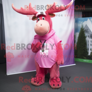Costume mascotte d élan...