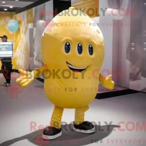 Costume mascotte de Gold...